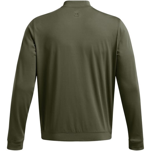 Green - Under Armour - Men's Meridian Bomber Four-Way Stretch Moisture-Wicking Performance Training Jacket