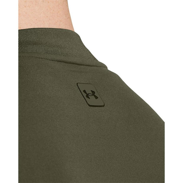 Green - Under Armour - Men's Meridian Bomber Four-Way Stretch Moisture-Wicking Performance Training Jacket