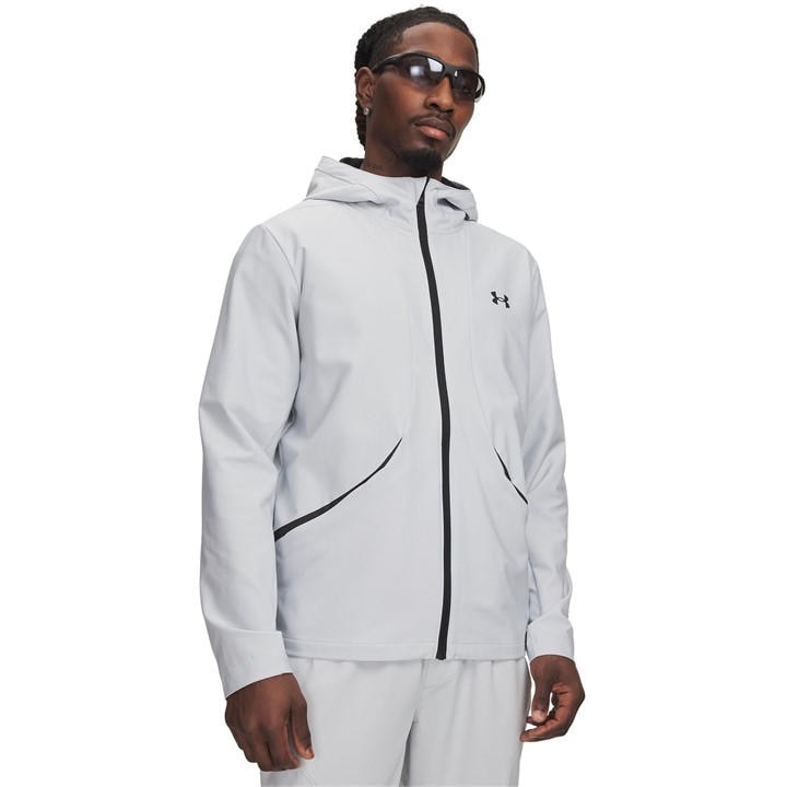 Under Armour Men's Grey Unstoppable Woven Performance Training Jacket in Size M, Sports Direct