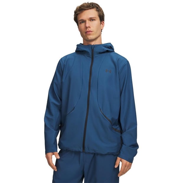 Wham Blue - Under Armour - Men's Unstoppable Woven Performance Training Jacket