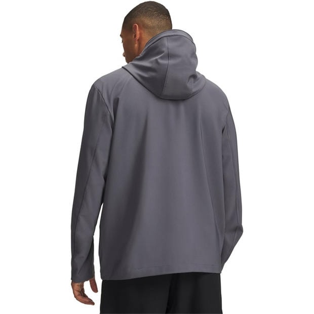 Gray / Black - Under Armour - Men's Unstoppable Woven Performance Training Jacket