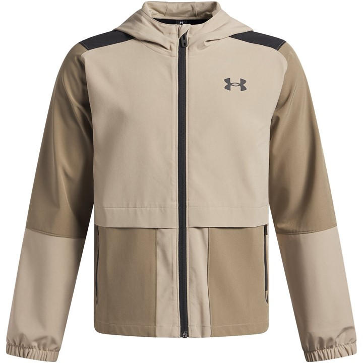 Under Armour Boys  Ua Unstoppable Woven Jacket in Size 11 - 12 Years, Sports Direct