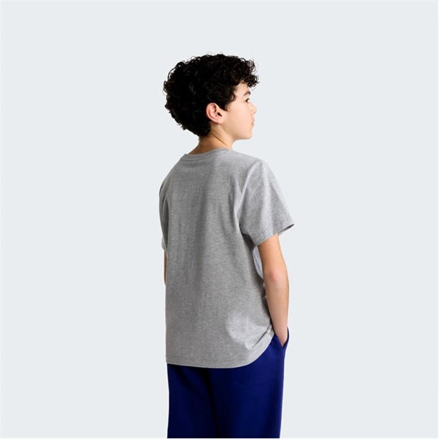 Grey Hthr CQO - The North Face - Simple Dome Regular Fit T-Shirt Juniors