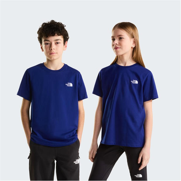 Bold Blue NLV - The North Face - Simple Dome Regular Fit T-Shirt Juniors