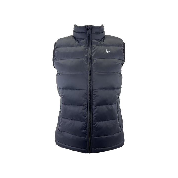 Jack Wills Men's Black Kershaw Lightweight Water Resistant Puffer Gilet in Size XL, Sports Direct