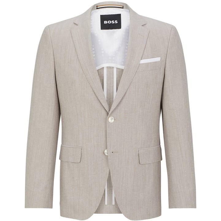Boss Men's Beige H Hutson Blazer in Size M, Sports Direct