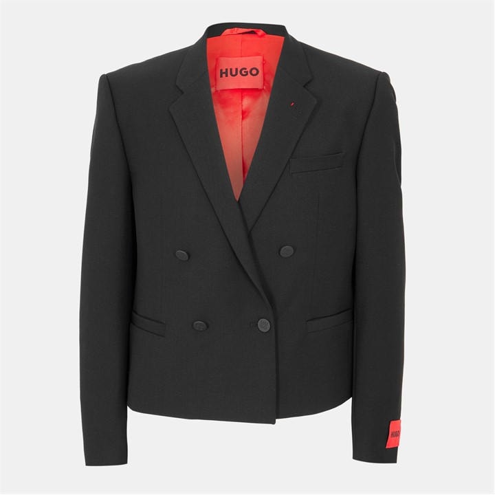 Hugo Men' Black Blazer in Size S, Sports Direct