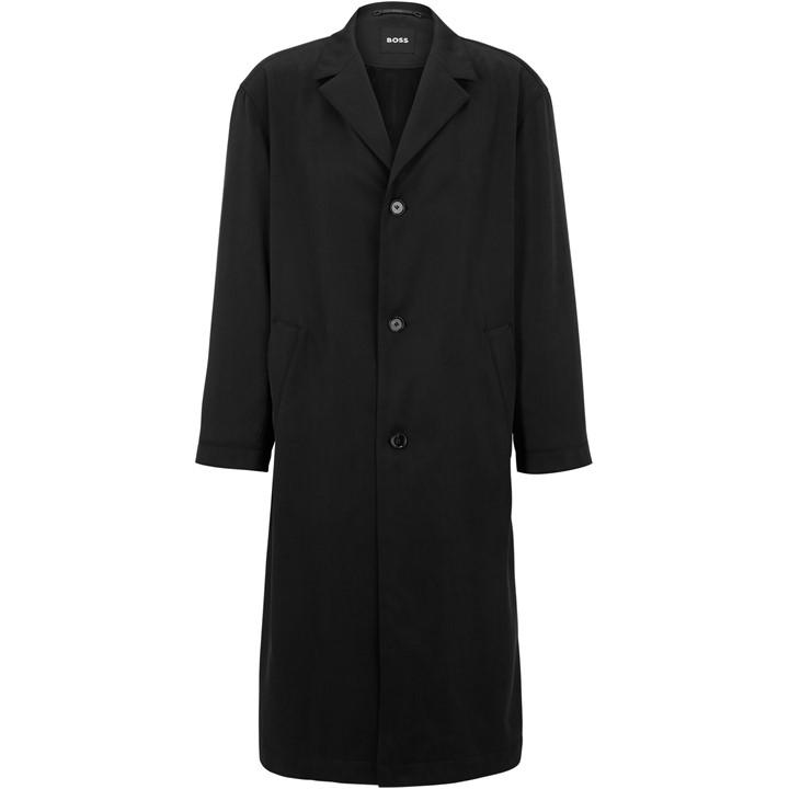 Boss Men's Black Starlinr Formal Coat in Size L, Sports Direct