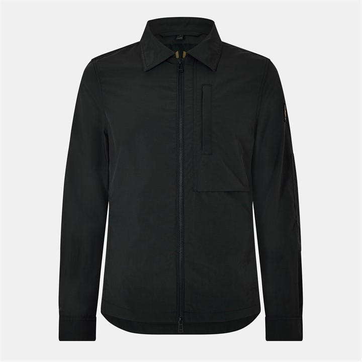 Belstaff Men's Black Overshirt in Size M, Sports Direct