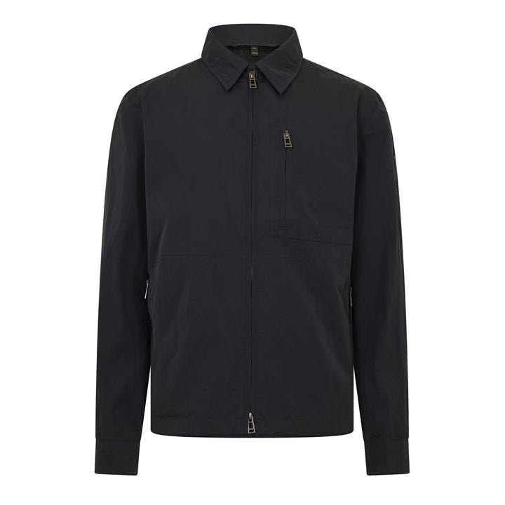 Belstaff Men's Black Overshirt in Size M, Sports Direct