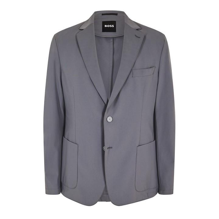 Boss Men's Grey P-Hanry-J-Wg Blazer in Size L, Sports Direct