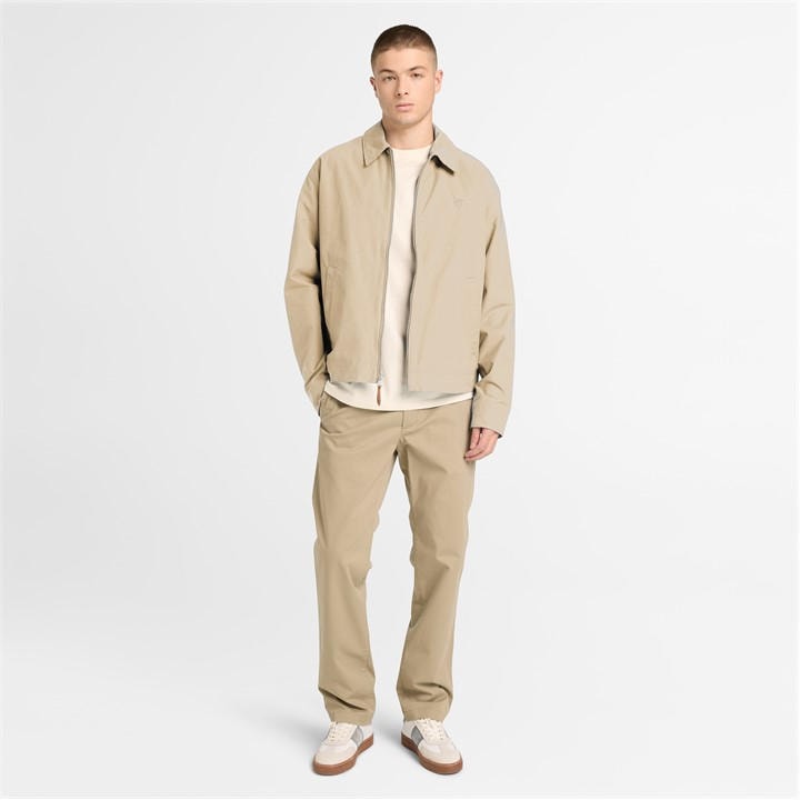 Timberland Men's Beige Overshirt in Size M, Sports Direct
