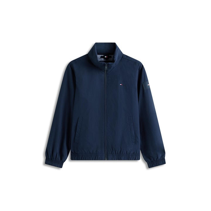 Tommy Hilfiger Boys Blue Kids' Coach Jacket in Size 11 - 12 Years, Sports Direct