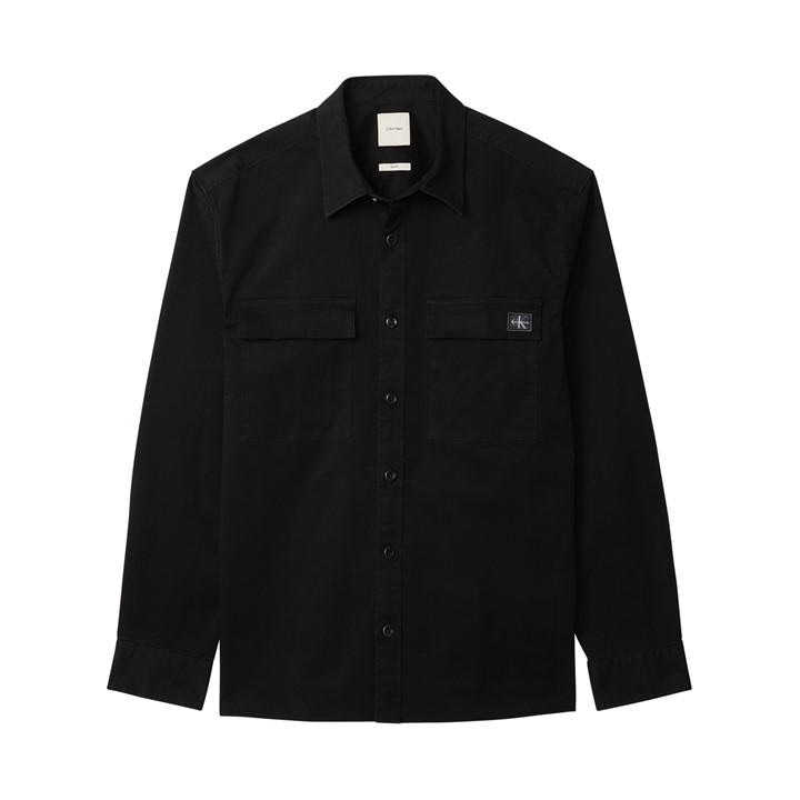 Calvin Klein Jeans Men's Black Overshirt in Size 2XL, Sports Direct