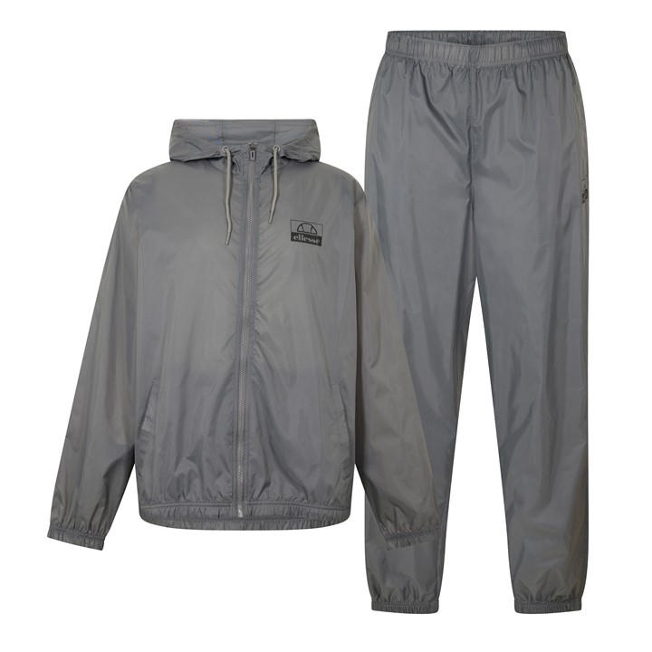 Ellesse Men's Grey Hybrid Jacket in Size 2XL, Sports Direct