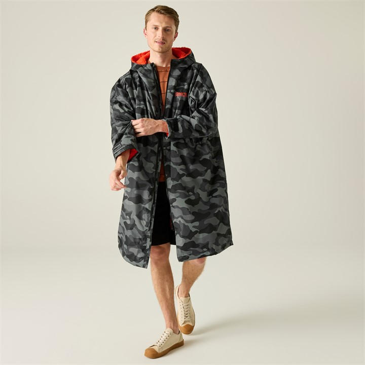 Regatta Unisex Grey Waterproof Robe Adults Large