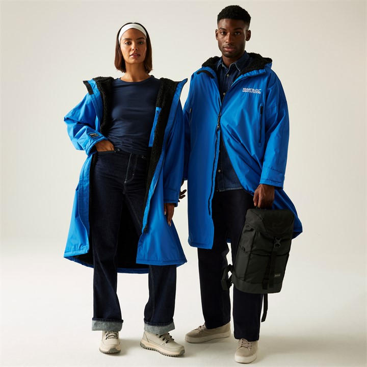 Regatta Unisex Blue Waterproof Robe Adults Large