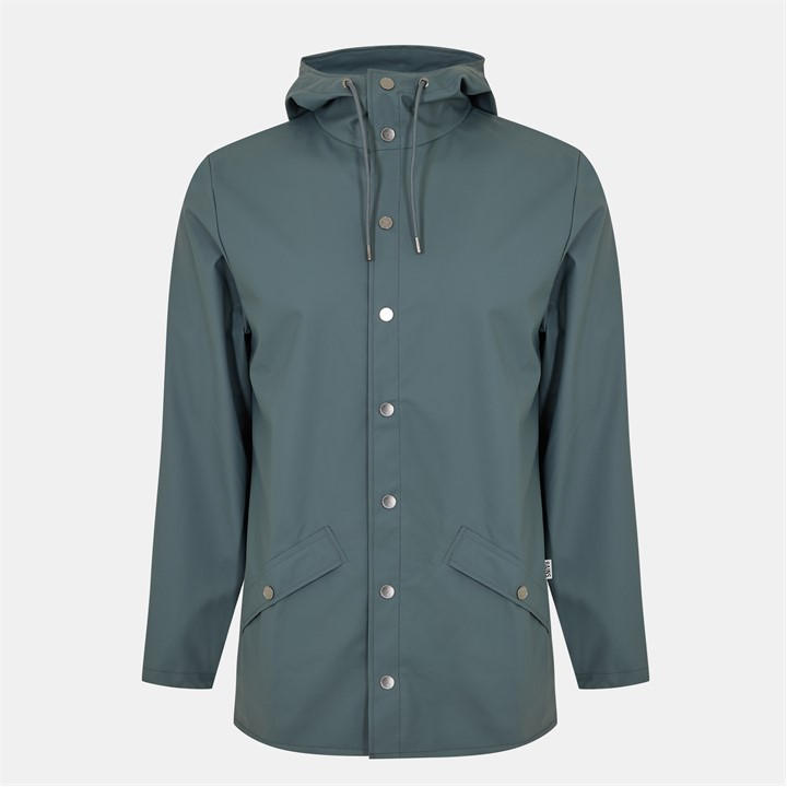 Rains  Blue Waterproof Jacket in Size XS, Sports Direct