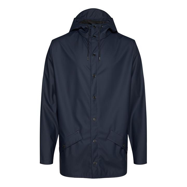 Rains  Blue Waterproof Jacket in Size 2XL, Sports Direct
