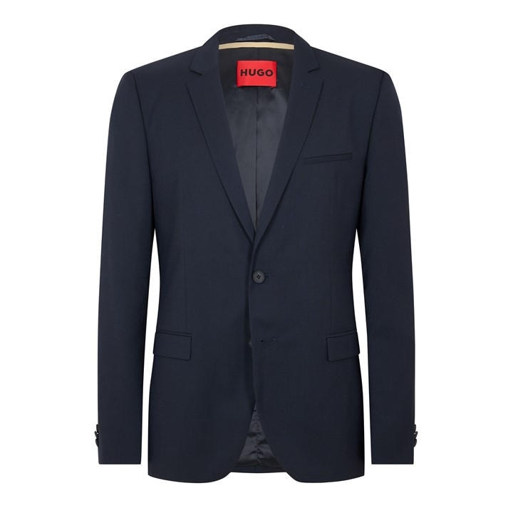 Hugo Men' Blue Arti232x Blazer in Size S, Sports Direct