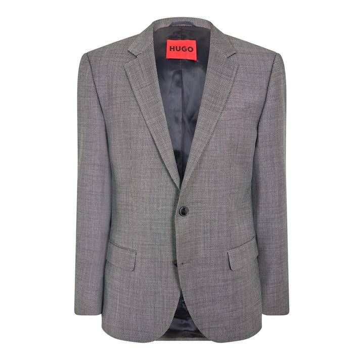 Hugo Men's Grey Henry232x Blazer in Size M, Sports Direct