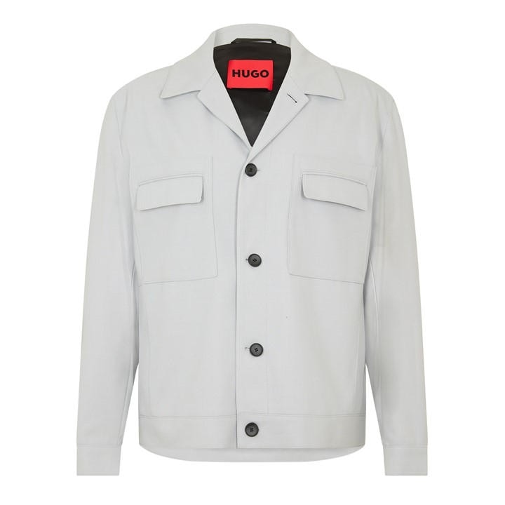 Hugo Men's Grey Juliano243f1 Blazer in Size L, Sports Direct