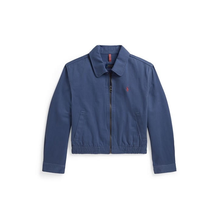 Polo Ralph Lauren Girls Blue Kids' Woven Bomber Jacket in Size 9 - 10 Years, Sports Direct