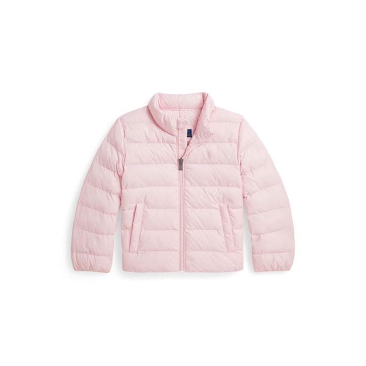 Polo Ralph Lauren Girls Pink Kids' Woven Puffer Short Jacket in Size 0 - 2 Years, Sports Direct
