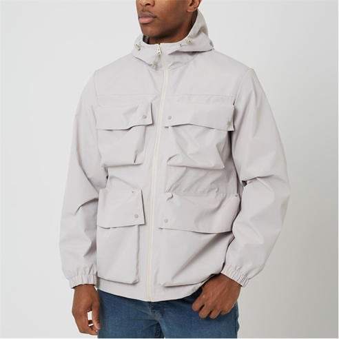 Brave Soul - BS Mens Multi Pocket Jacket with Hood