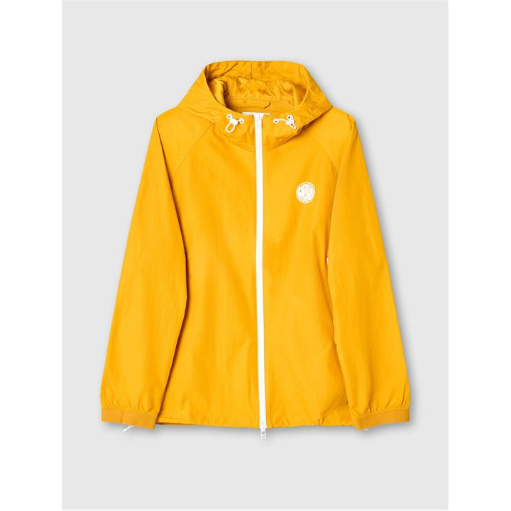 Pretty Green Men' Yellow Pg Denton Water-Resistant Rain Anorak in Size S, Sports Direct