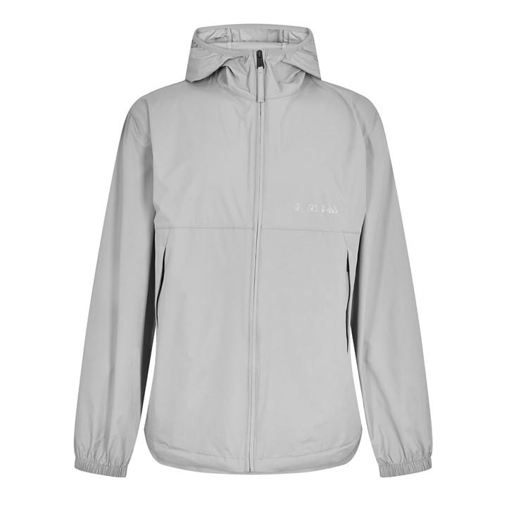 Napapijri Men's Grey Rain Anorak Jacket in Size L, Sports Direct