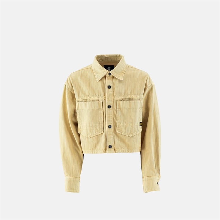 G Star Girls Yellow Kids' Crpd Overshirt in Size S, Sports Direct