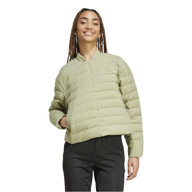 Tent Green - adidas - Women's Helionic Down Jacket