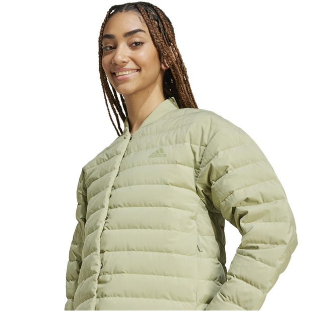 Tent Green - adidas - Women's Helionic Down Jacket