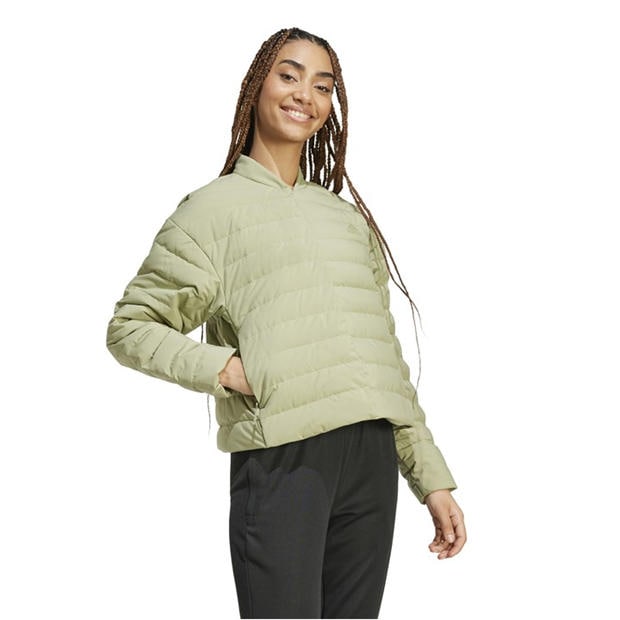 Tent Green - adidas - Women's Helionic Down Jacket