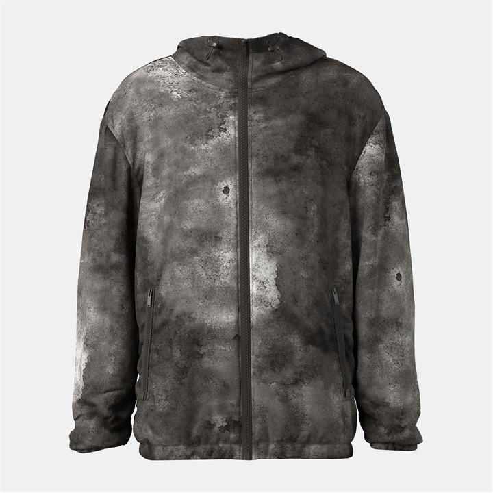 Diesel Men's Grey Wart Large Bomber Jacket in Size M, Sports Direct