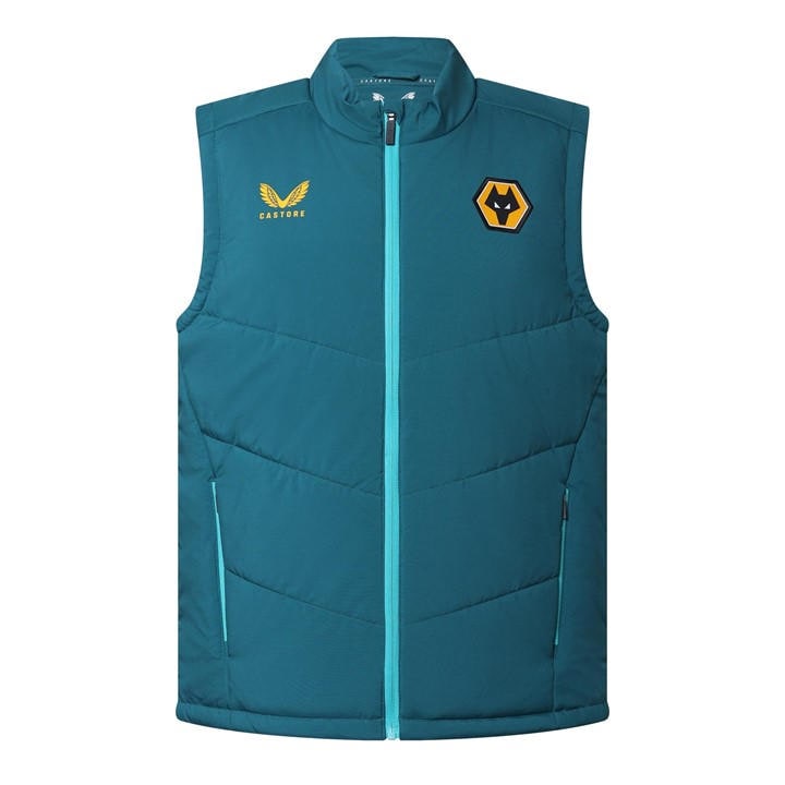 Castore Men' Blue Gilet in Size S, Sports Direct