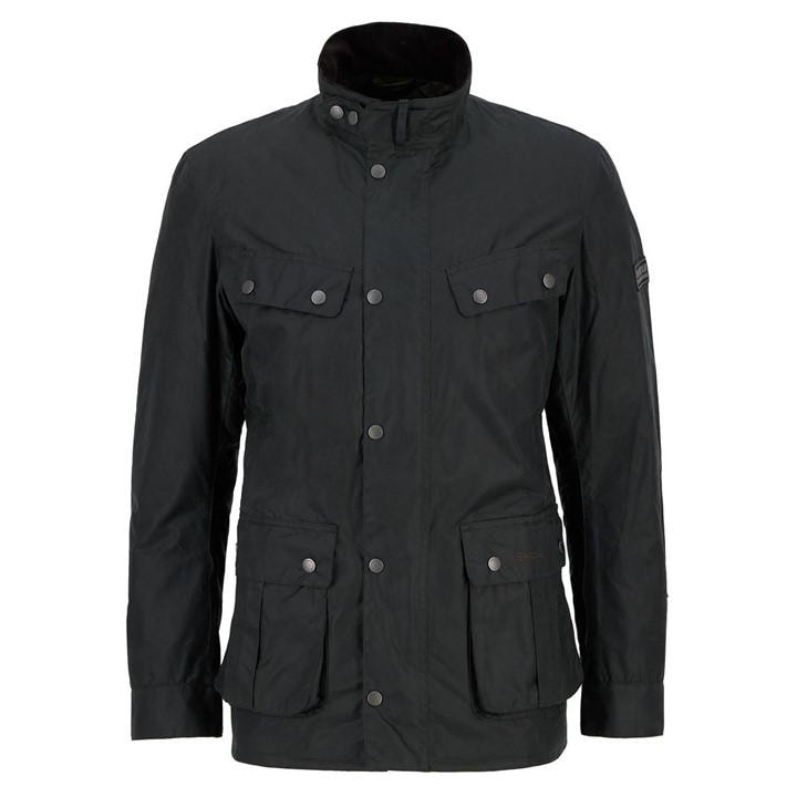 International  Men's  Duke Water Resistant Windproof Cotton Long Sleeve Wax Jacket, Football by Barbour  in Size 2XL, Sports Direct
