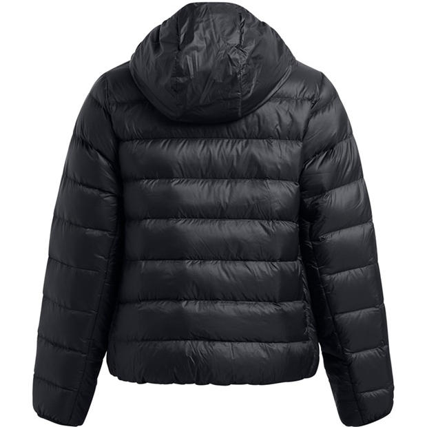 Black - Under Armour - Women's Legend Hooded Down Jacket