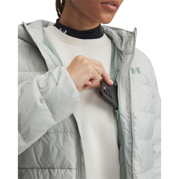 Green - Under Armour - Women's Legend Hooded Down Jacket