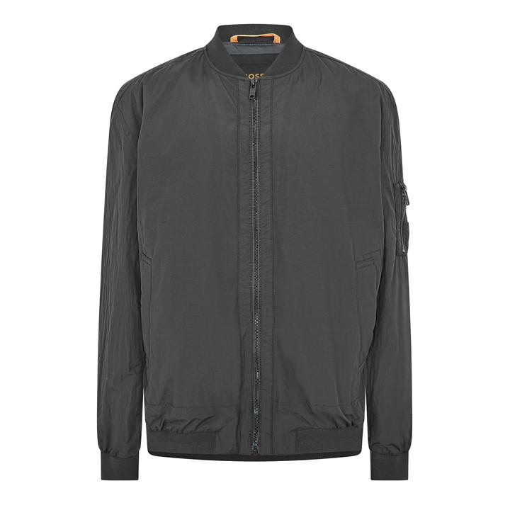 Boss Men's Black Olmec Formal Coat in Size L, Sports Direct