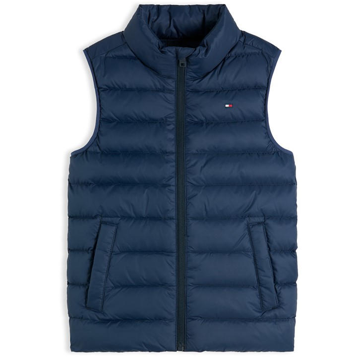 Tommy Hilfiger Boys Blue Kids' Gilet in Size 14 - 16 Years, Sports Direct