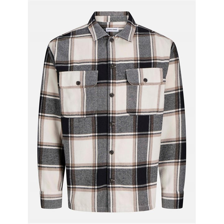 Jack And Jones Men's  Charge Overshirt in Size L, Sports Direct