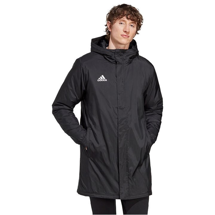 Adidas Men's Black Manager Football Jacket in Size XS, Sports Direct