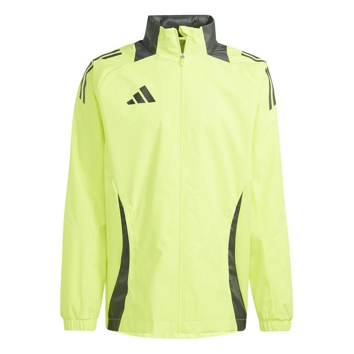 Adidas Men's Yellow Tiro24 Rain Anorak in Size L, Sports Direct