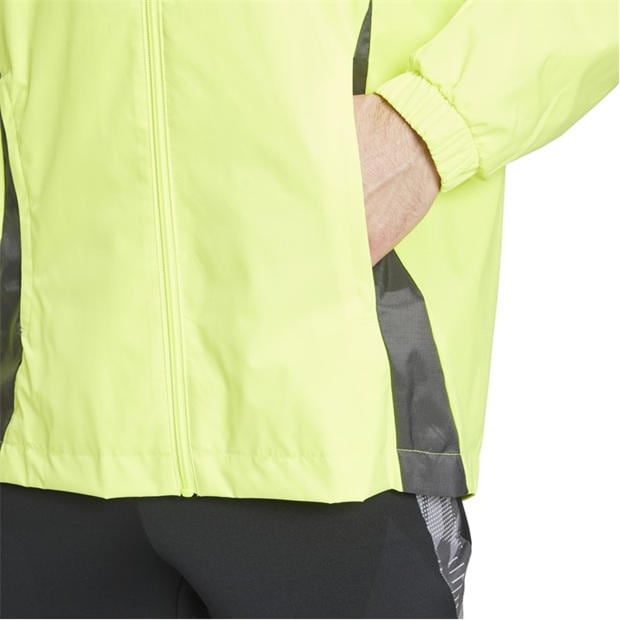 Solar Yellow - adidas - Men's Tiro24 Rain Anorak