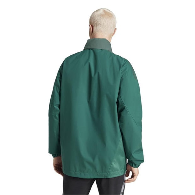 Dark Green - adidas - Men's Tiro24 Rain Anorak