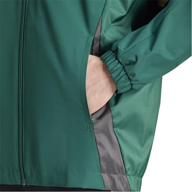 Dark Green - adidas - Men's Tiro24 Rain Anorak
