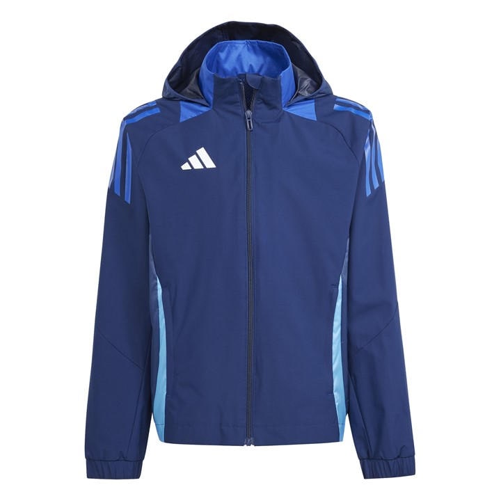 Adidas  Kids Blue ' Rain Anorak in Size 11 - 12 Years, Sports Direct