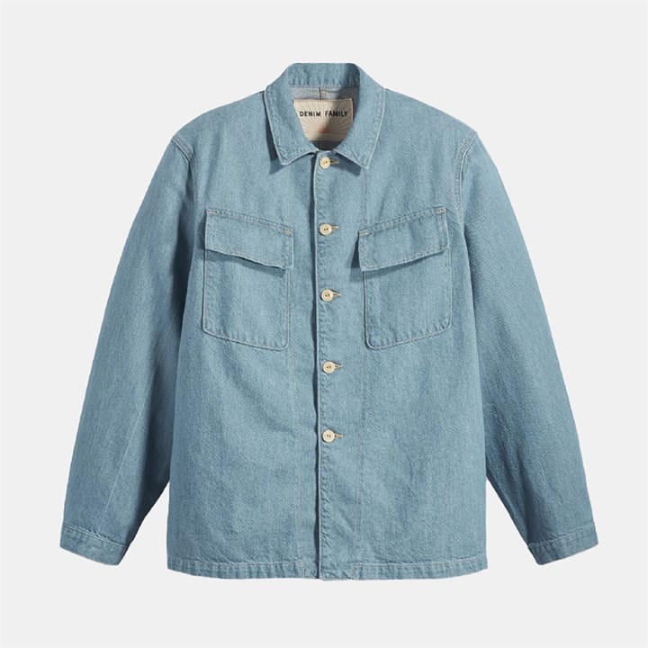 Levis Men's Blue Df Shacket Overshirt in Size XL, Sports Direct
